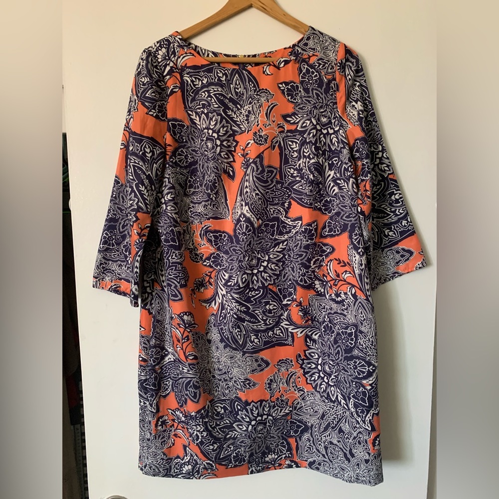 The Limited Satin Shift Dress